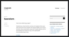 Desktop Screenshot of magicafe.hu